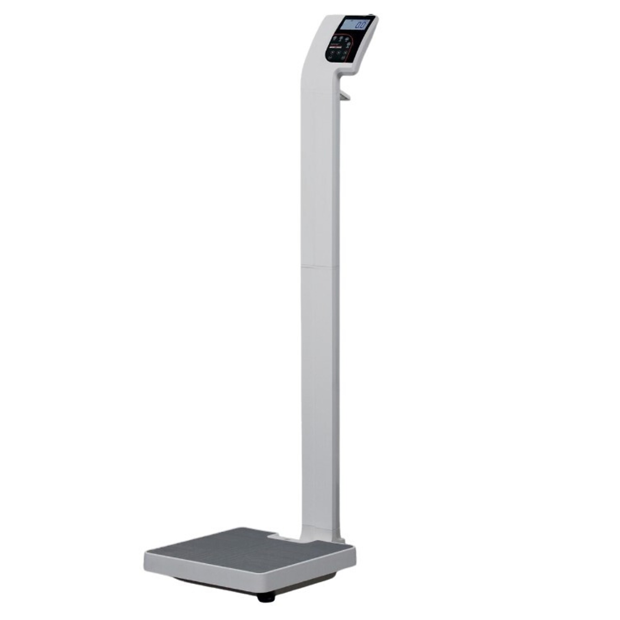 Rice Lake Digital Physician Scale - 550-Lb. Capacity, 14in. x 14in. Platform, Waist-Level Display, Model# 150-10-6